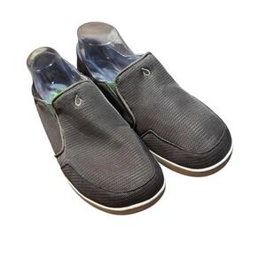 Olukai‎ Black mesh slip-on shoes
